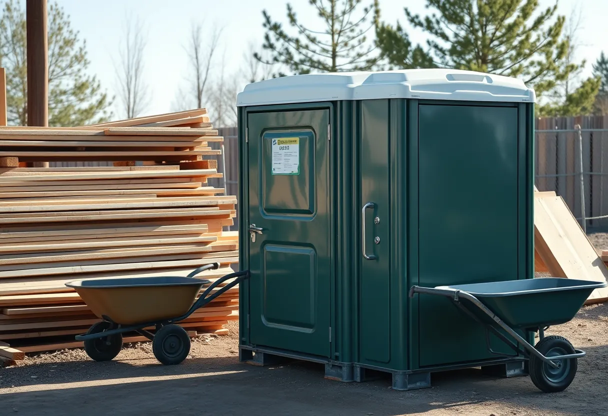 Construction Porta Potty Rental